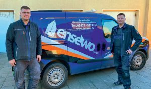 Unterwegs für die Wohnungsgenossenschaft „Einigkeit“ eG